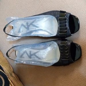Anne Klein sports shoes black 9M